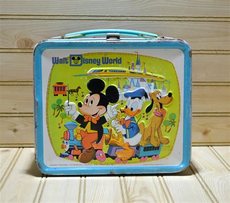 Walt Disney World Lunch Box In Collectible Metal Lunchboxes 